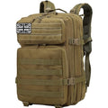 Delgeo 45L Military Tactical Backpack | Waterproof Molle Assault Pack