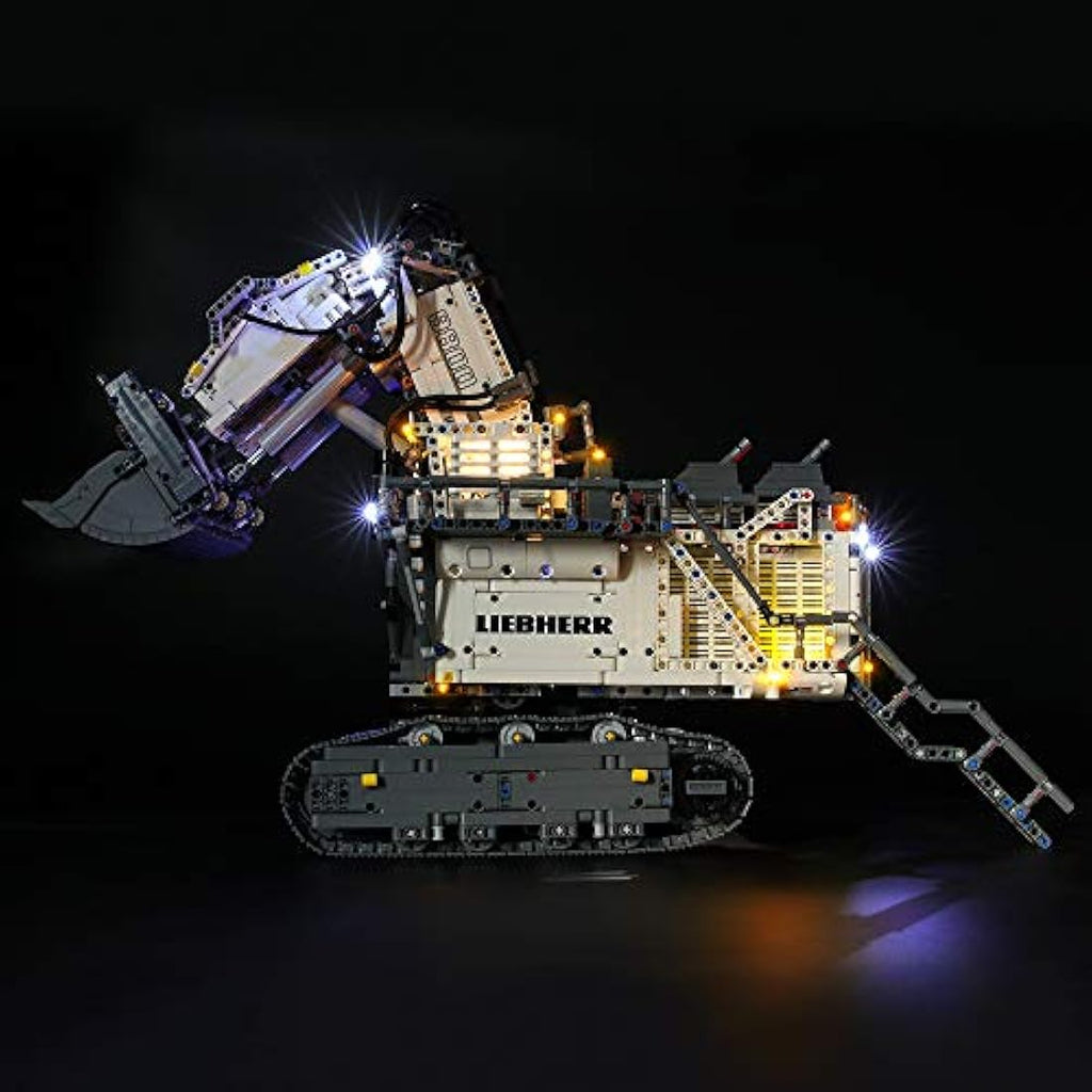 Briksmax LED Lighting Kit for LEGO Technic Liebherr R 9800 (42100)