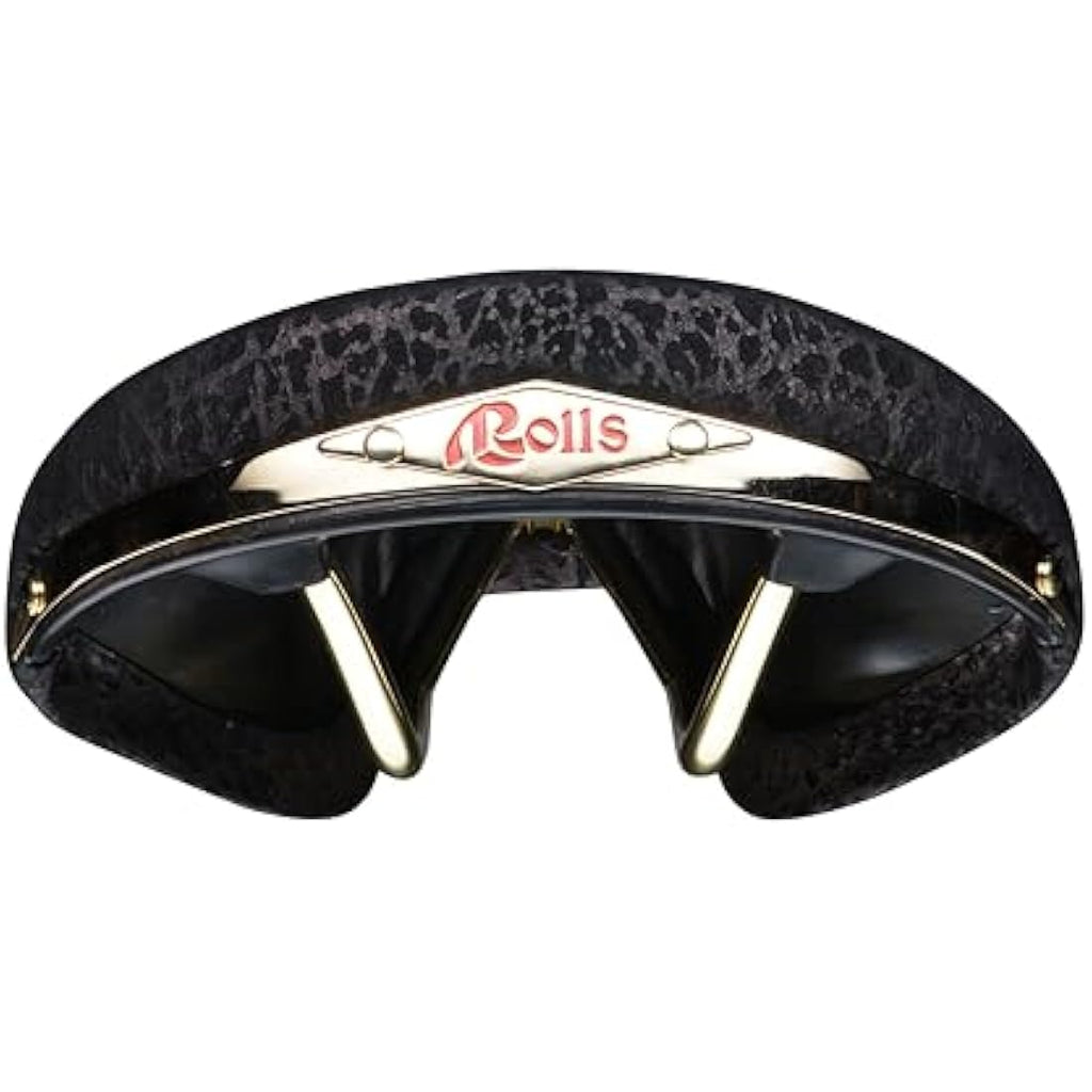 Selle San Marco Rolls Vintage Leather Bicycle Saddle – Black Calfskin