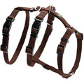HUNTER Escape-Proof Dog Harness Vario Rapid | Brown Nylon – Large