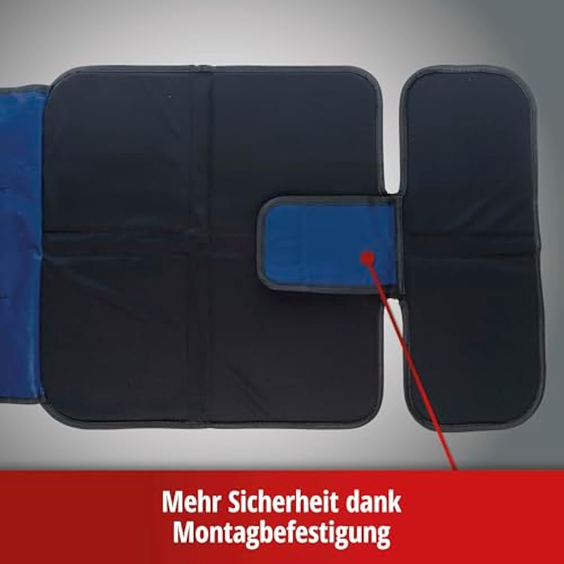 Walser Car Seat Mat – Isofix Compatible Waterproof Rear Seat Protector