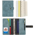 Jolof Store A6 Refillable Leather Notebook – Dot Grid Spiral Journal