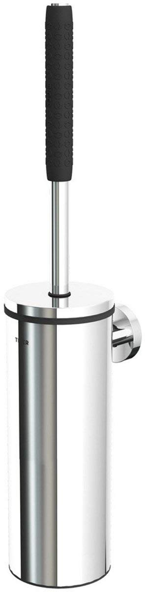 Tiger Boston Stainless Steel Toilet Brush and Holder | Wall Mounted