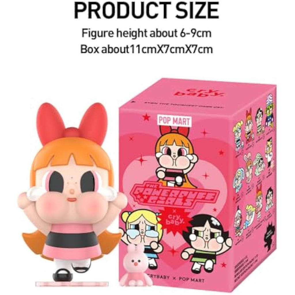 Pop Mart CRYBABY x Powerpuff Girls Series Whole Set - 12 Collectible Figures