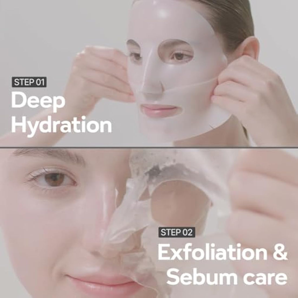 Derm·all Matrix Daily Facial Mask Sheets – Hydrating Dermal Care (4 Pack)
