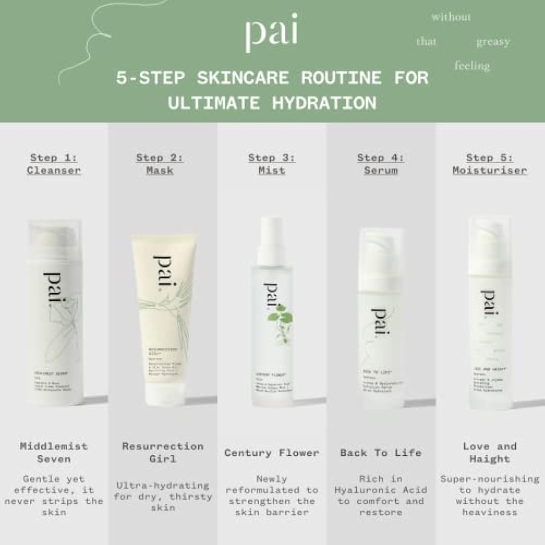 Pai Skincare Back to Life Hydration Serum with Hyaluronic Acid - 30ml