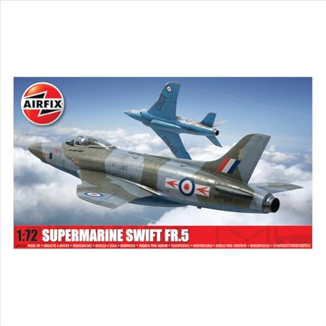 Airfix Supermarine Swift FR.5 Model Plane Kit | 1:72 Scale Plastic Set
