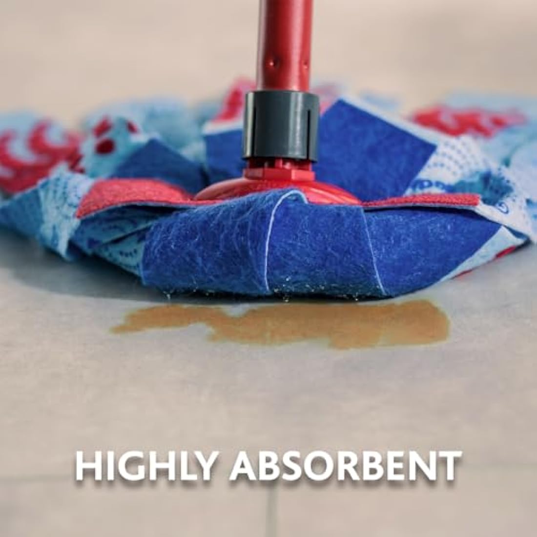 Vileda SuperMocio 3Action XL Mop Refill | Microfibre | Pack of 2