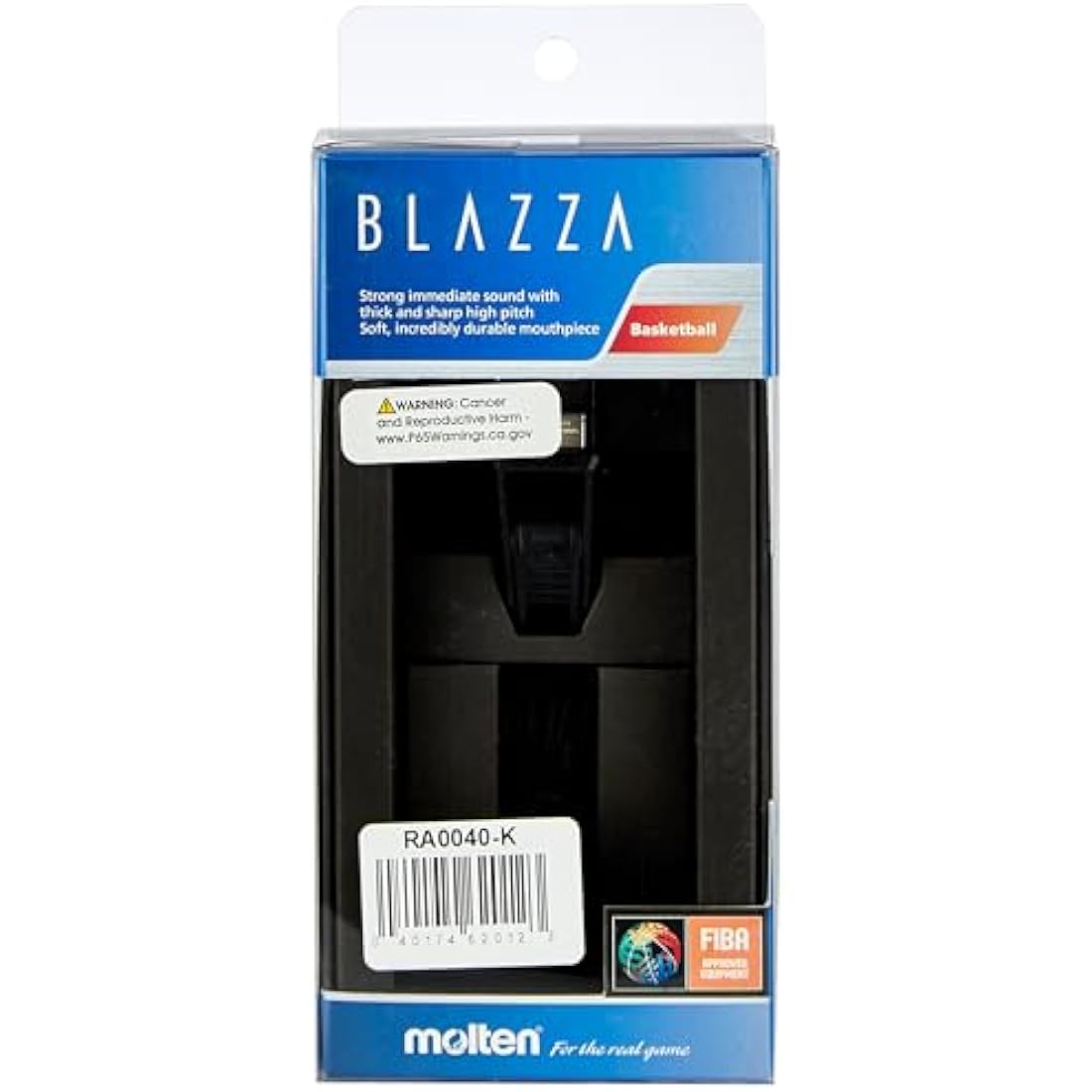 Molten BLAZZA Schiedsrichter Pfeife – Profi Basketball Pfeife mit Titan