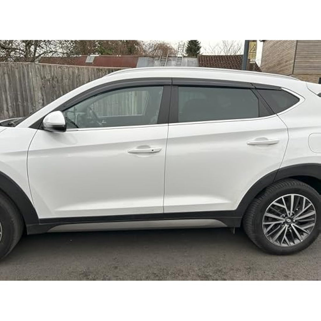 Auto Clover Wind Deflectors for Hyundai Tucson 2015-2020 | 6-Piece Set