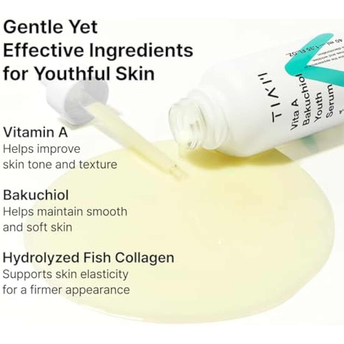 TIAM Vita A Bakuchiol Youth Serum – Firming Collagen K-Beauty Serum