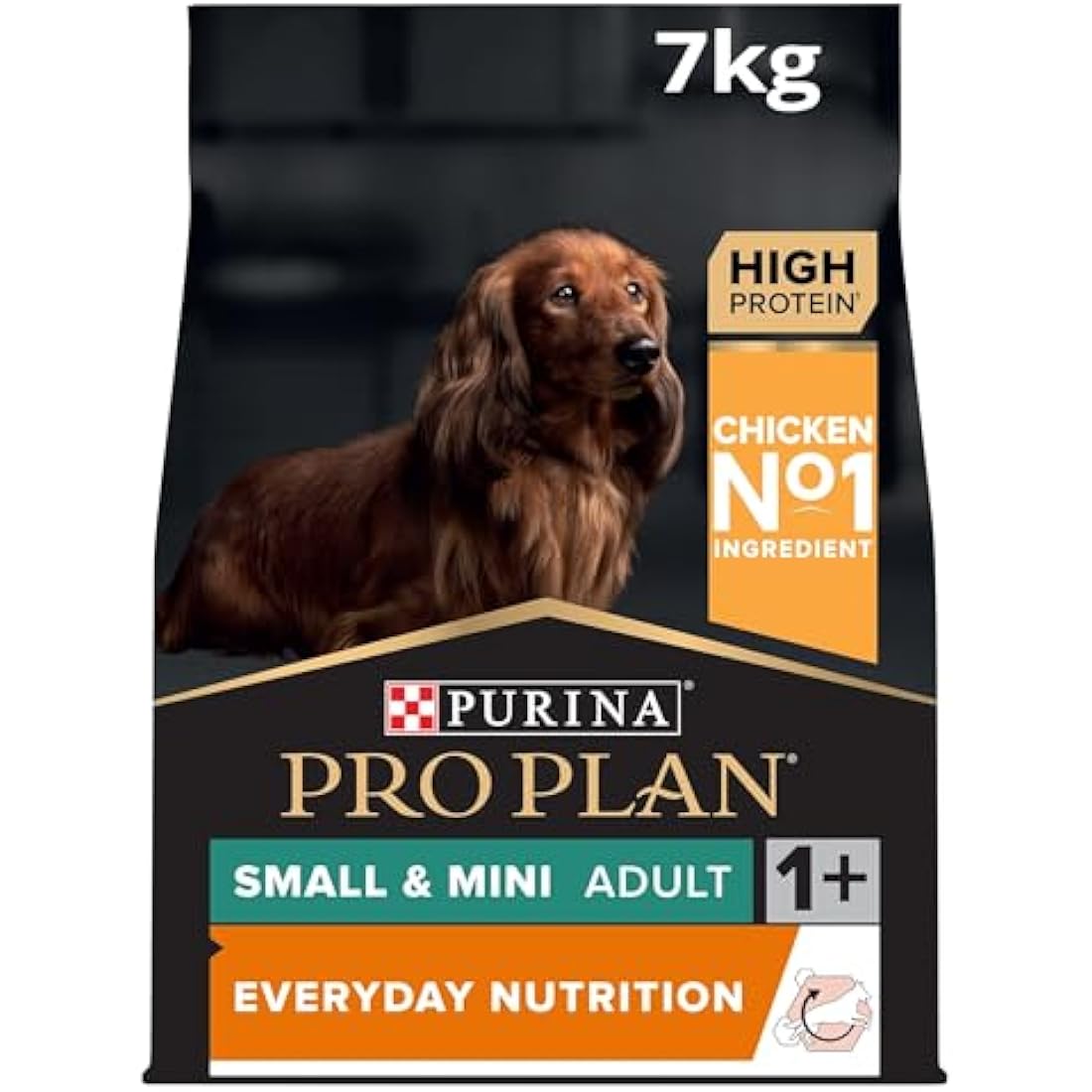 Purina Pro Plan Small & Mini Adult Dry Dog Food - Chicken Recipe 7kg