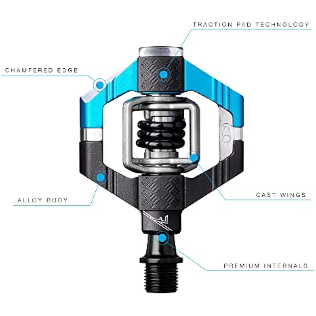 Crankbrothers Candy 7 Clipless MTB Pedals – Lightweight Gravel & Trail