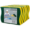 MR.SIGA Heavy Duty Scrub Sponge for Kitchen & Dish Washing - 12 Pack