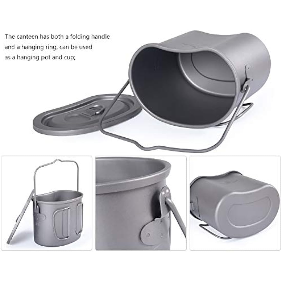 Boundless Voyage Titanium Wood Burning Stove | Ultralight 2-in-1 Camping Pot