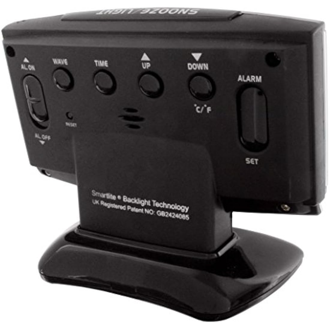 Acctim Acura Smartlite Radio Controlled Digital Alarm Clock – Black
