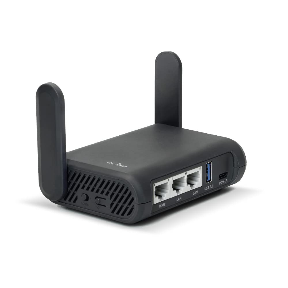 GL.iNet GL-A1300 Slate Plus Wireless VPN Travel Router - Pocket Sized