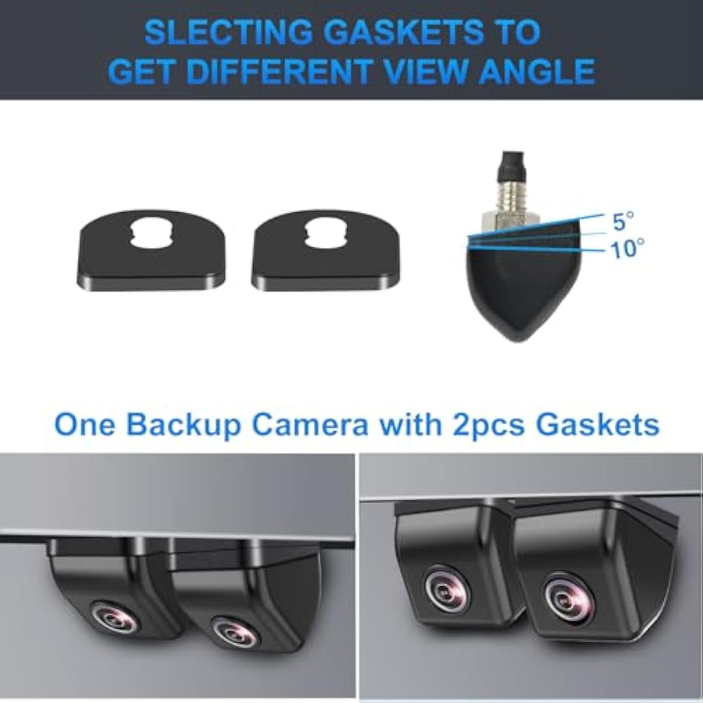 PARKVISION HD Reverse Camera – Adjustable Rear View with Parking Lines