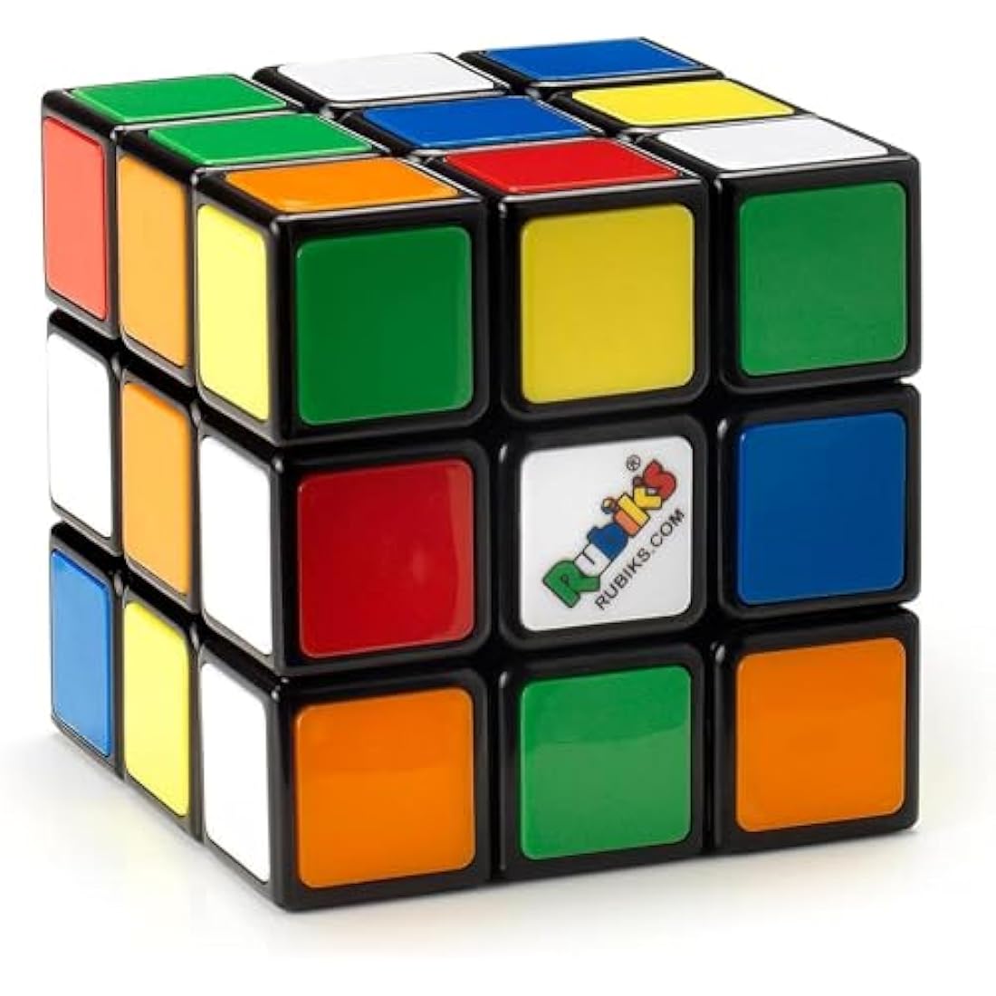 Rubik's Cube 3x3 Original Colour-Matching Brainteaser Puzzle by Ideal