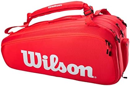 Wilson Team Tennis Backpack – Holds 2 Rackets – Blue/Grey Sports Bag