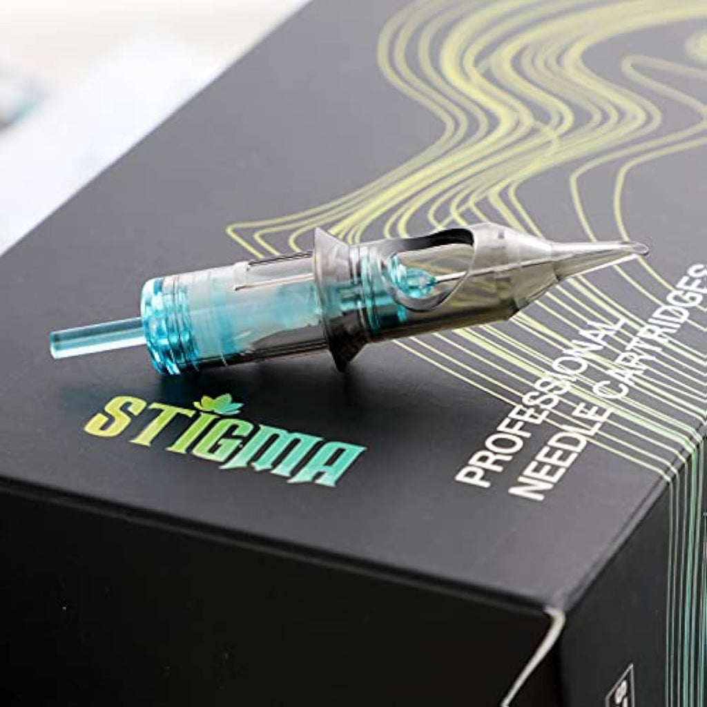 STIGMA 50Pcs Tattoo Cartridges – Mixed #10 Bugpin Round Liner Needles