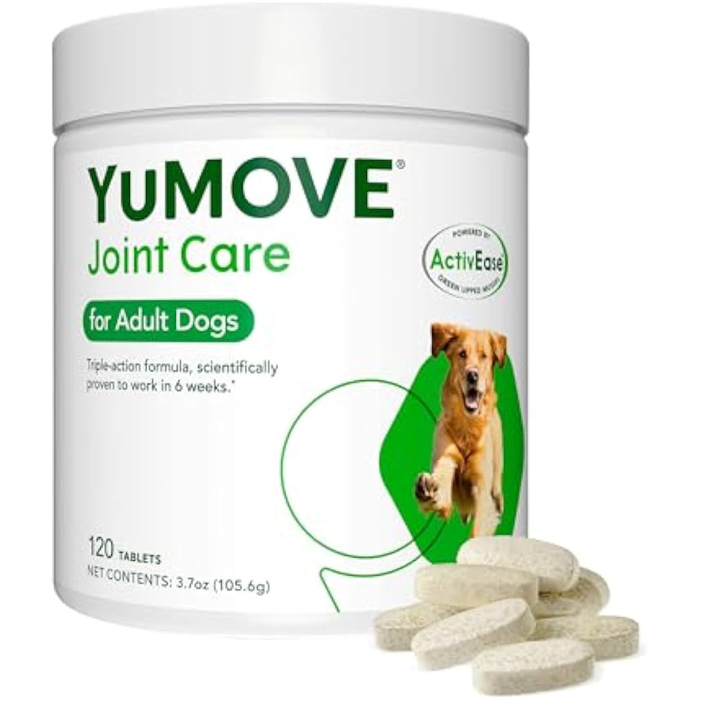 YuMOVE Joint Supplement for Adult Dogs - Hip and Joint Care, 120 Tablets