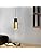 Jolof Store Industrial Wood & Gold Cylinder Pendant Light – E27