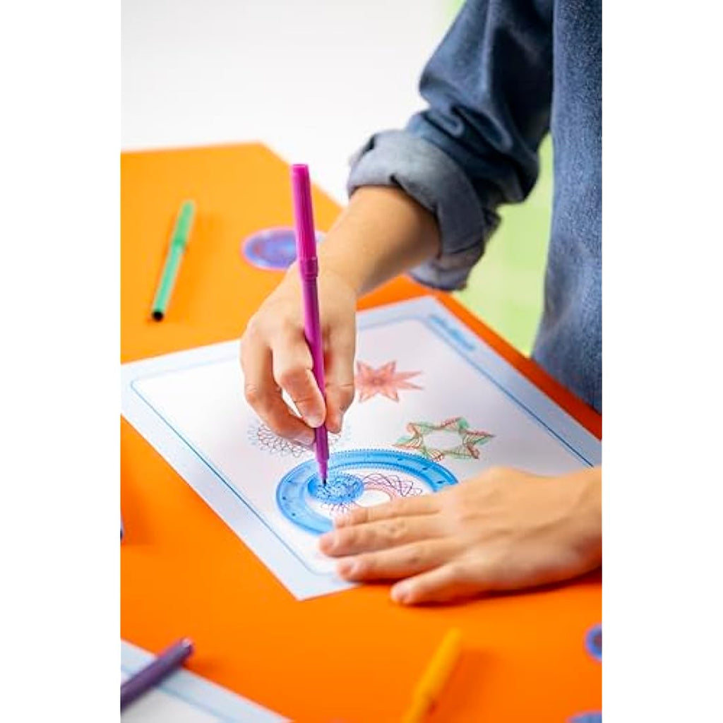 Spirograph Design Set – 30 Piece Creative Arts and Crafts Drawing Kit