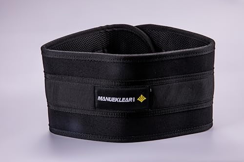 MANUEKLEAR Quick Locking Dip Belt | Heavy Duty Weightlifting Belt with Chain