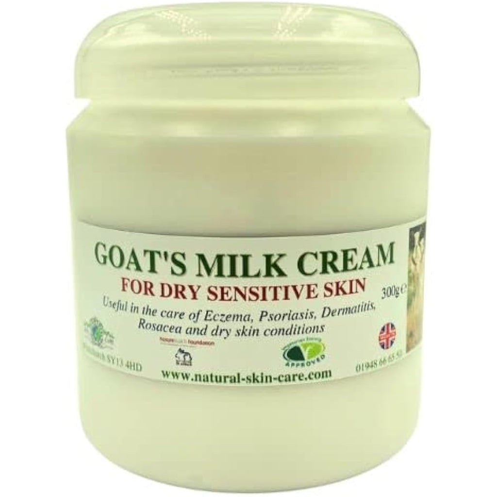 Elegance Natural Goats Milk Moisturising Cream for Sensitive Skin - 300g