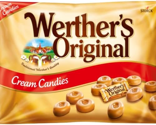 Werther's Original Cream Candies – 1kg Bulk Bag Caramel Sweets