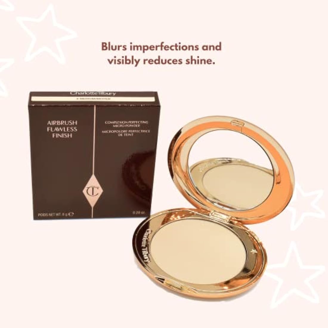 Charlotte Tilbury Airbrush Flawless Finish Micro Setting Powder – Medium