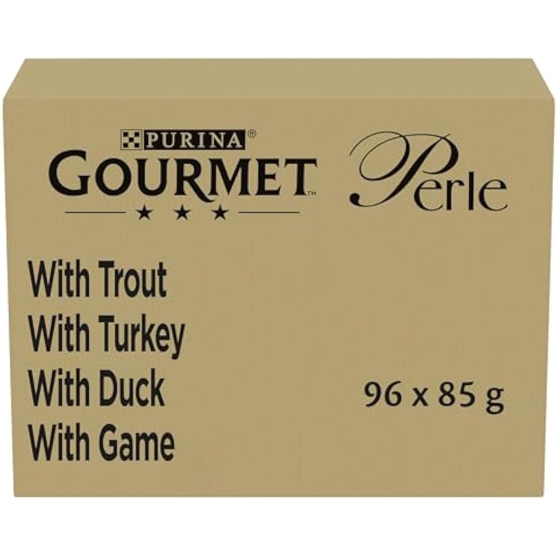 Gourmet Perle Mini Fillets in Jelly Country Medley Cat Food - 96 x 85g