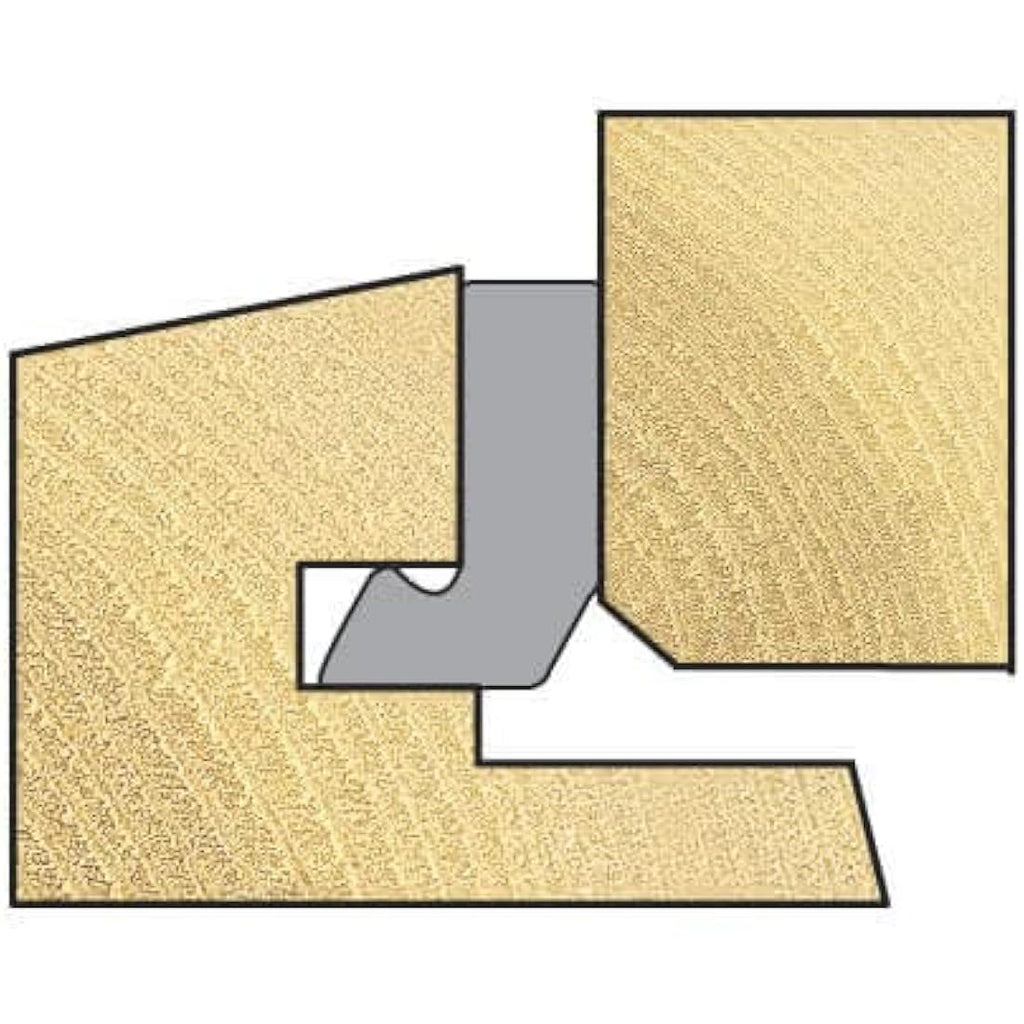 Trend Weatherseal Groover Router Bit | 1/2" Shank Tungsten Carbide