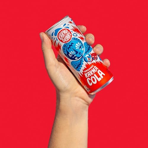 Karma Drinks Organic Karma Cola – Fairtrade Vegan Soft Drink (24 x 250ml)