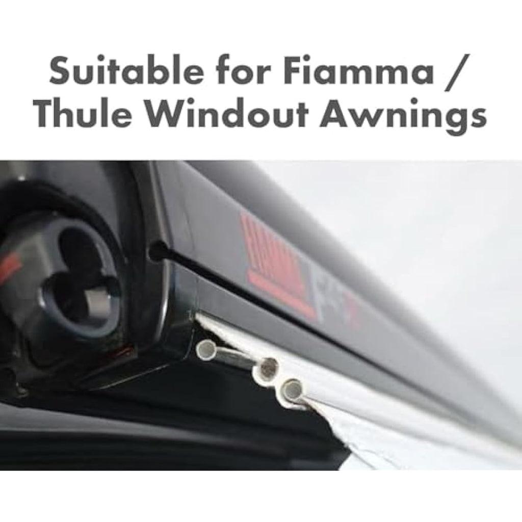 Outdoor Revolution Driveaway Awning Kit | 3m Twin Kador Strip & Figure of 8