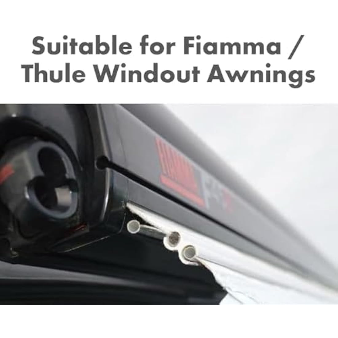 Outdoor Revolution Driveaway Awning Kit | 3m Twin Kador Strip & Figure of 8