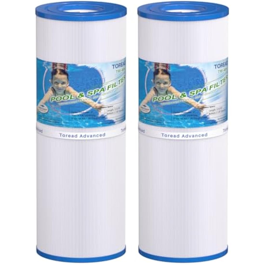 TOREAD Spa Filter Replacement for Unicel C-4950 & Pleatco PRB50-IN | 2-Pack