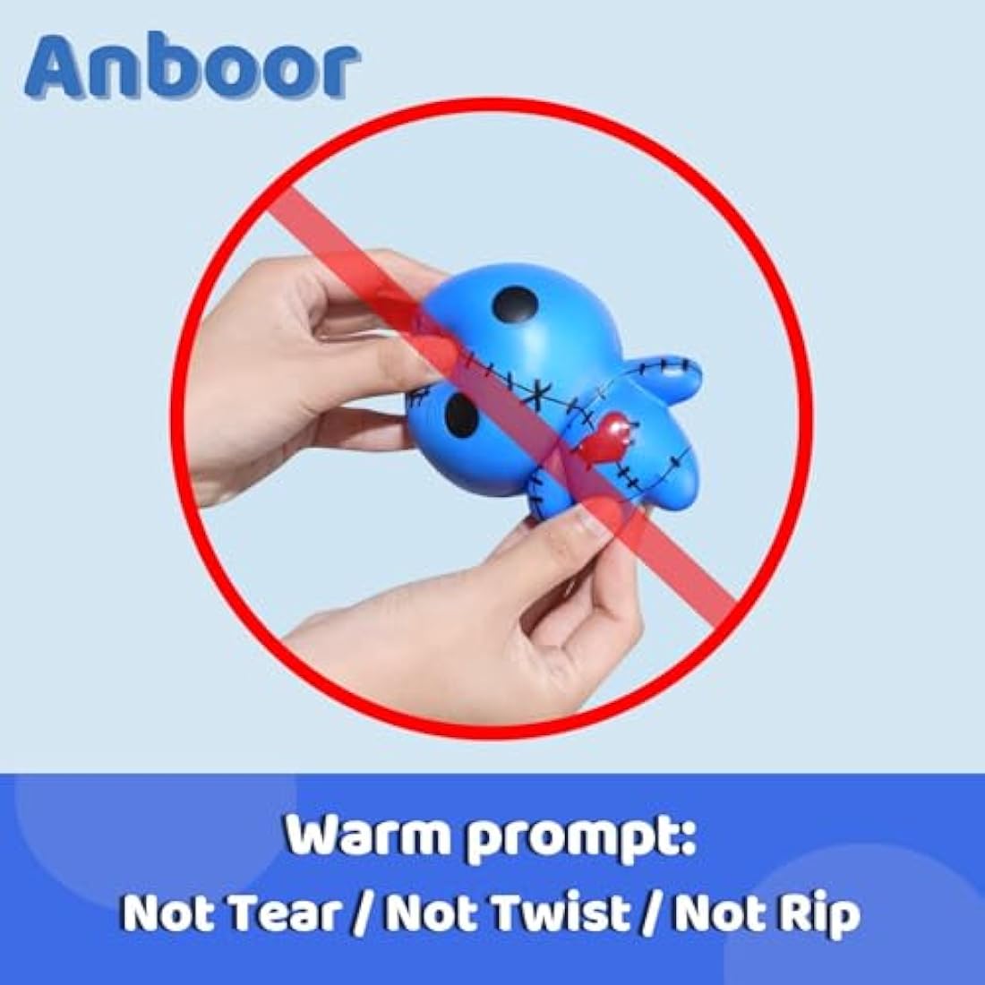 Anboor Ghost Doll Squishy – Slow Rising Kawaii Foam Sensory Toy