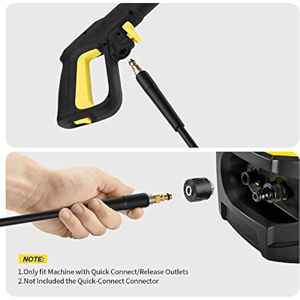 Stone Banks 15m Pressure Washer Hose for Karcher K2-K7 Quick Connect