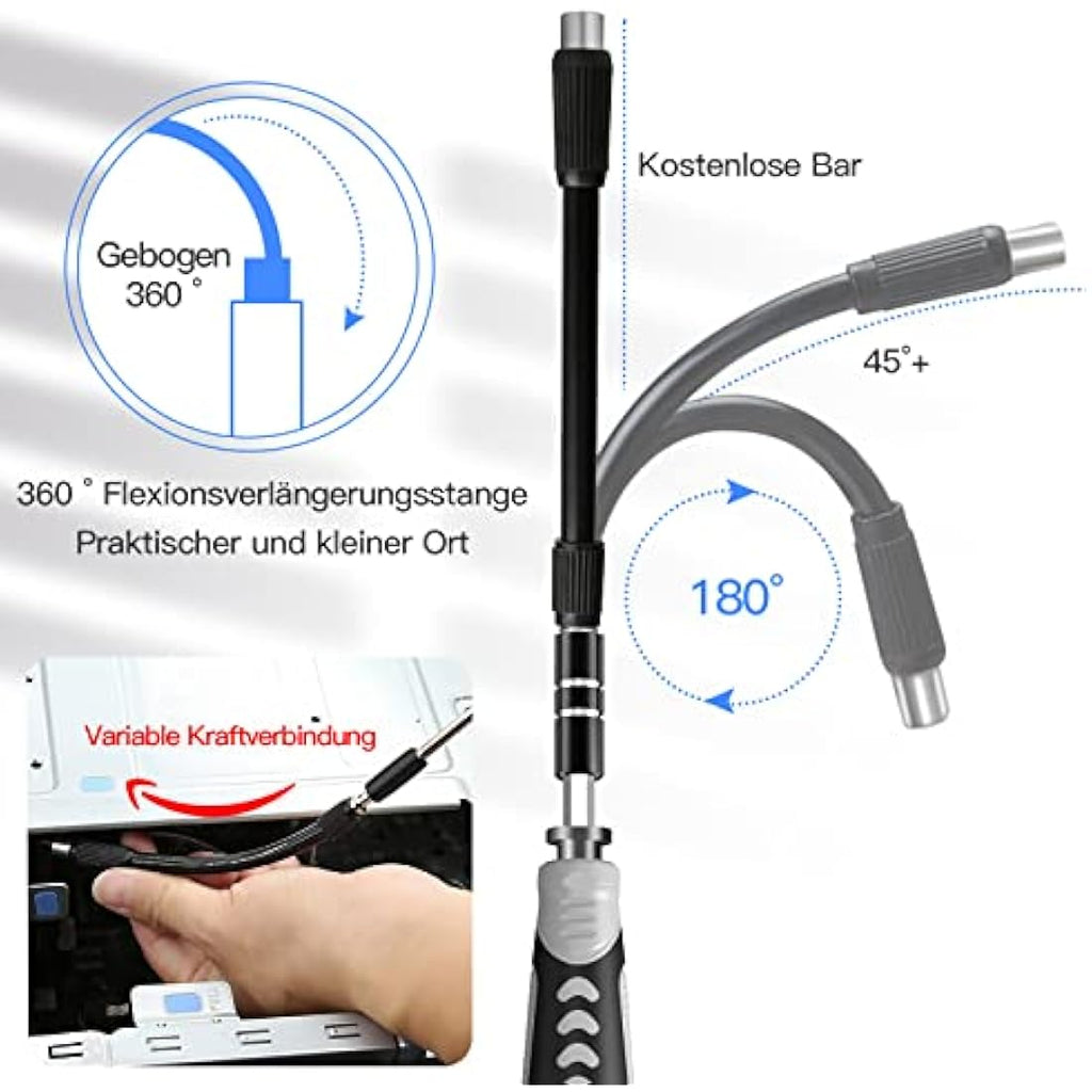 130-in-1 Precision Screwdriver Set | CR-V Steel Repair Kit
