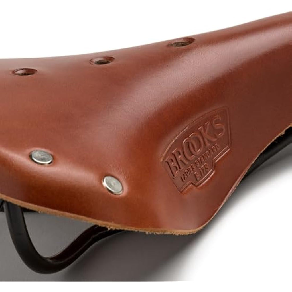 Brooks England B17 S Women's Leather Saddle – Black Steel Frame