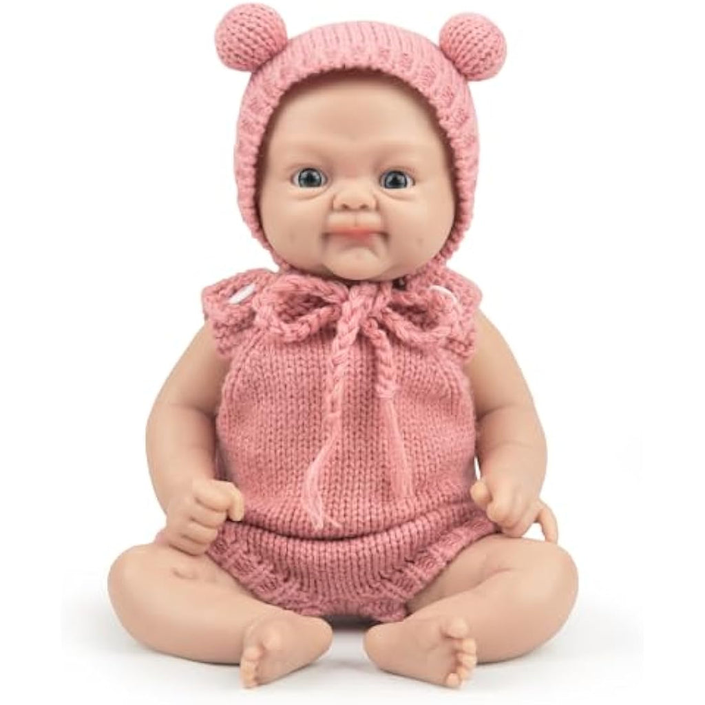 Vollence 12-inch Full Silicone Reborn Baby Doll | Realistic Newborn