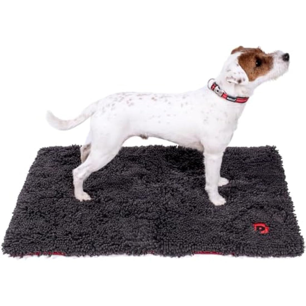 Petface Memory Foam Microfibre Dog Crate Mat – Washable, Black, XL