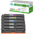 InkJello Compatible Toner Cartridges for HP LaserJet CP1215 CP1515n, 5-Pack
