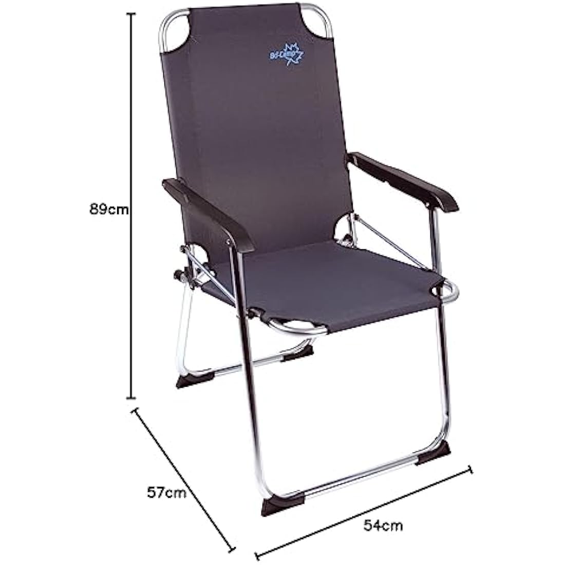 Bo-Camp Copa Rio Classic Aluminum Folding Chair – Lightweight & Compact