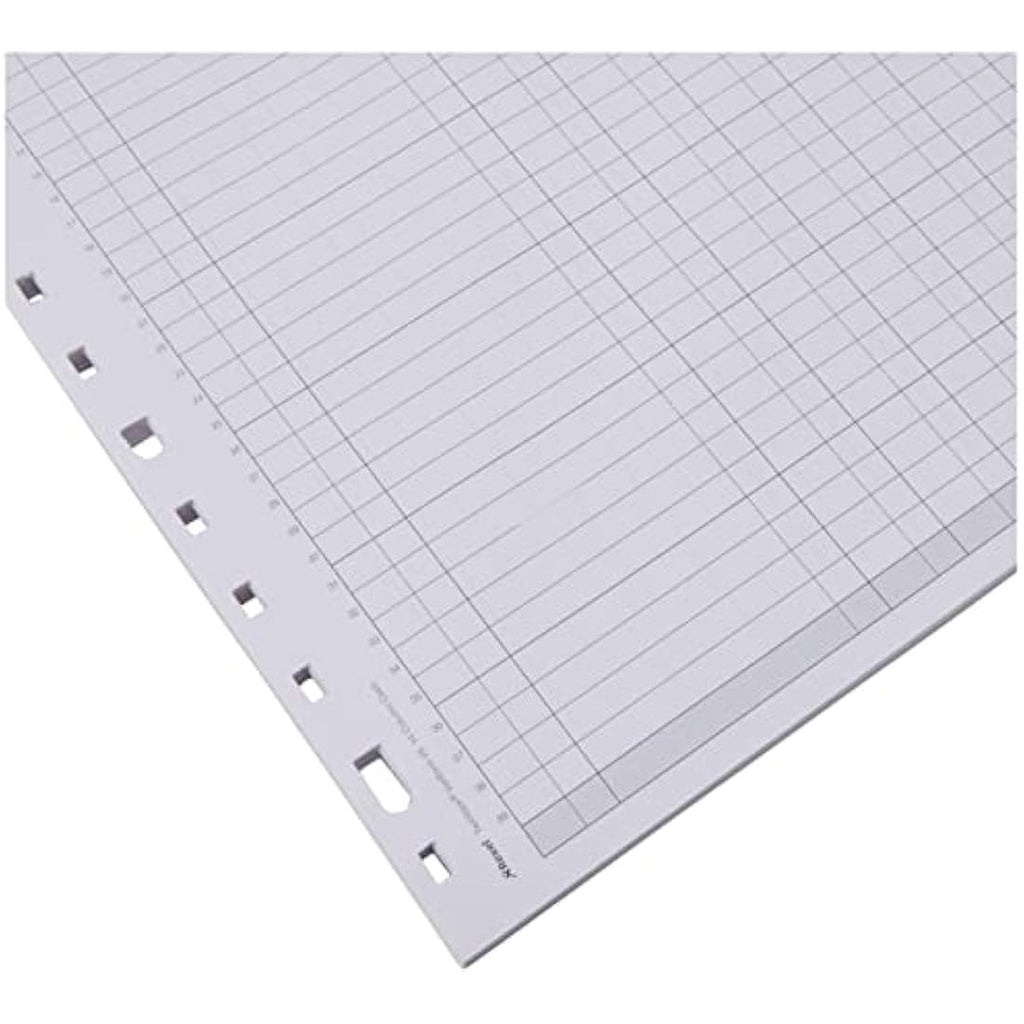 Rexel Twinlock Variform V8 Cash Refill Sheets - 14 Columns (75 Pack)