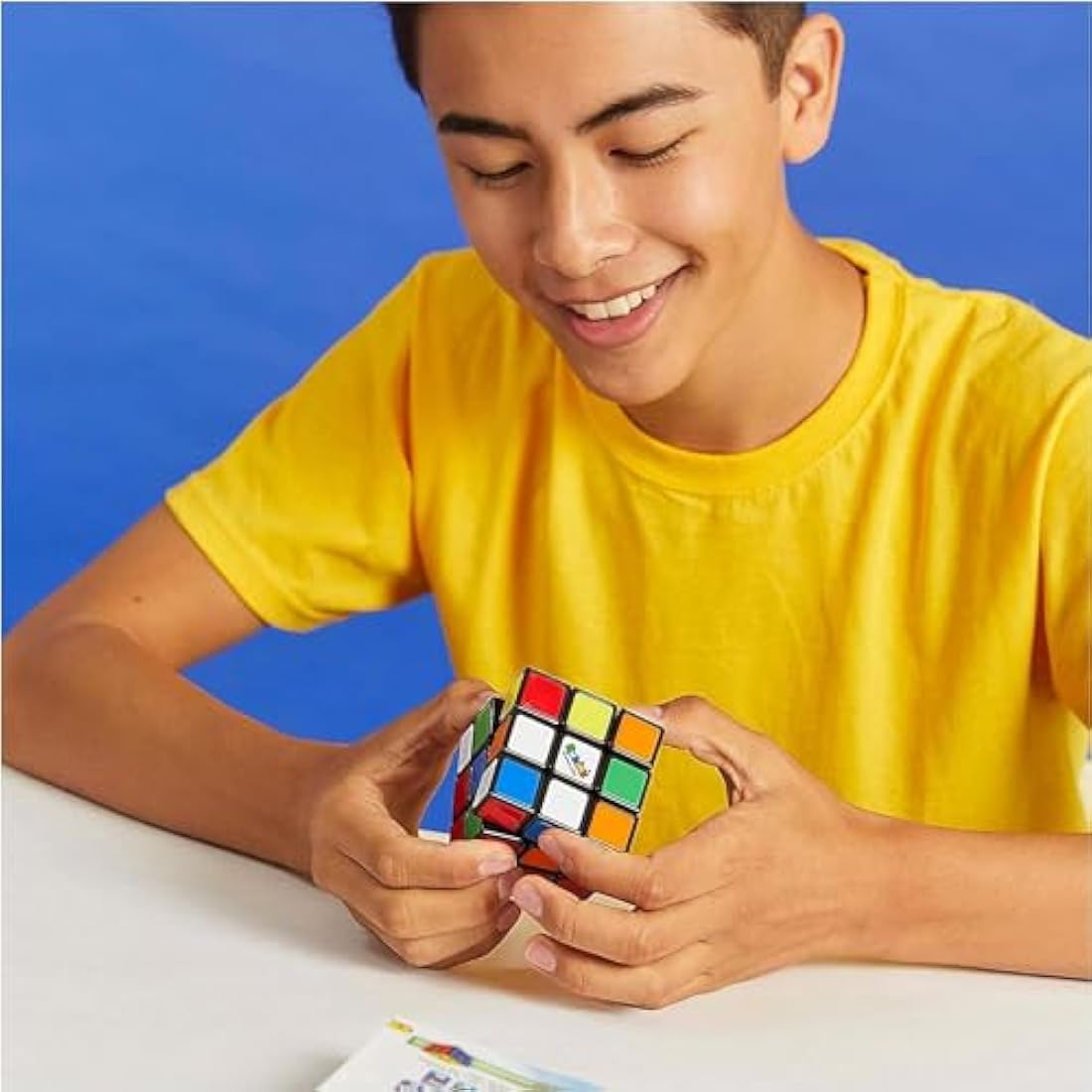 Rubik's Cube 3x3 Original Colour-Matching Brainteaser Puzzle by Ideal