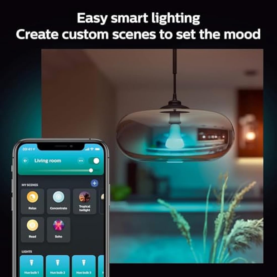 Philips Hue Smart LED Bulb – E14 White & Colour Ambiance Bluetooth