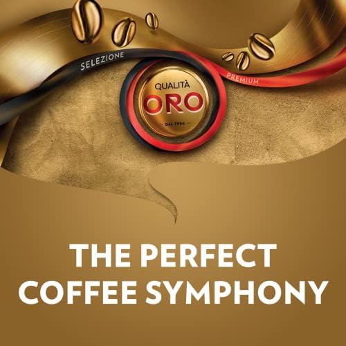 Lavazza Qualità Oro Coffee Beans – 100% Arabica Medium Roast, 1kg